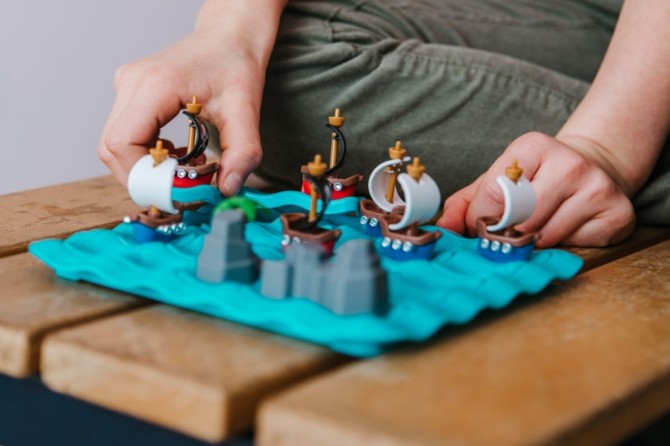 Gra logiczna Smart Games - Piraci w Morzu Ognia